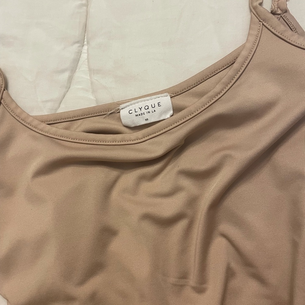 Clyque nude bodysuit. - Picture 3 of 3
